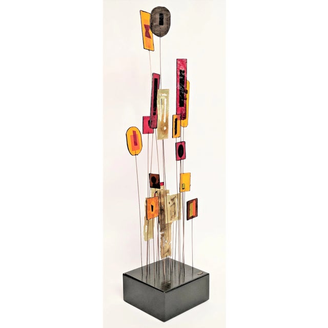 Curtis Jere Brass & Acrylic "Lollypop" Sculpture For Sale - Image 13 of 13