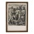 20th Century Czech Reproduction Artwork with Wooden Frame For Sale