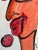 Peter Keil 1987 Peter Keil Abstract Portrait Painting For Sale - Image 4 of 5