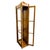 1970s Vintage Weiman Hollywood Regency Faux Bamboo & Brass Glass Display Cabinet For Sale - Image 5 of 17