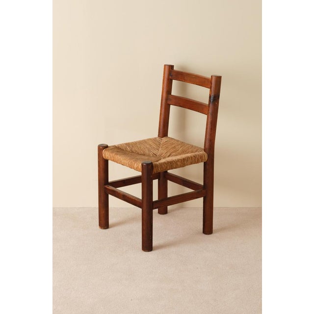 Vintage Pine Chairs, 1960s, Set of 4 For Sale - Image 3 of 9