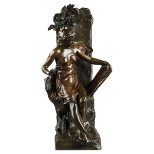 Patinated Bronze by Emile Louis Picault
