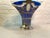 19thC European Silver Plate Glass Flower Basket For Sale - Image 6 of 18