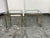 Design Plus Gallery presents a Circa 1970’s Chrome + Brass Side Tables from Renato Zevi. This pair of side tables...