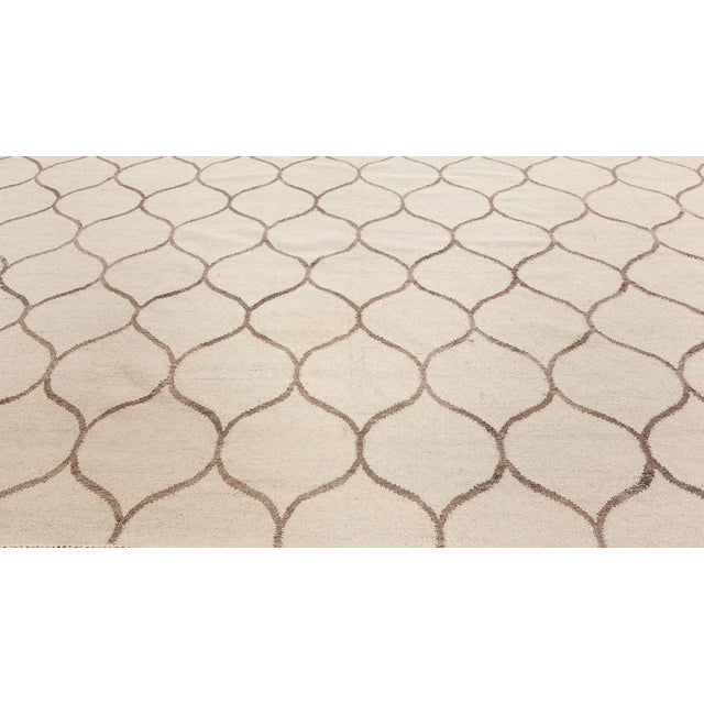 Modern Dhurrie Style Rug by Doris Leslie Blau For Sale In New York - Image 6 of 7