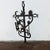 Black Wrought Iron Cross by Guadalupe Hermosillo Escobar, 1960s For Sale - Image 8 of 11