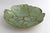 Gorgeous Large Vintage Art Glass Bowl / Centerpiece in a lovely Seafoam Green (Celadon) that looks like Beach Rocks or...