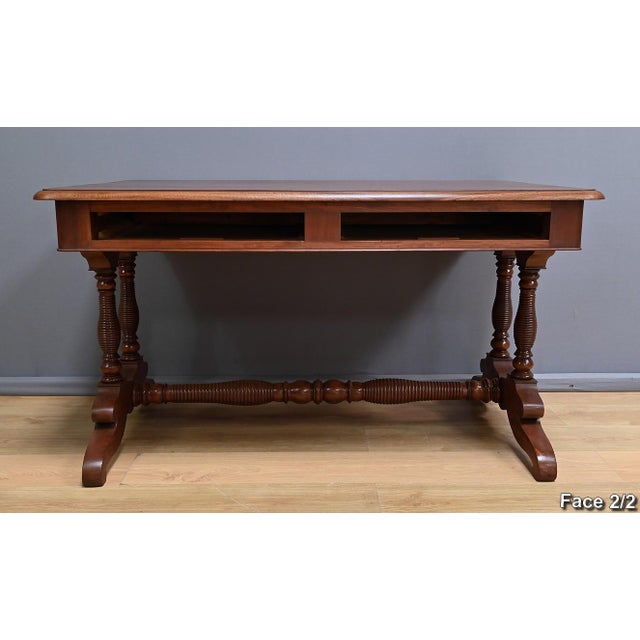 Louis-Philippe Desk in Mahogany For Sale - Image 17 of 18
