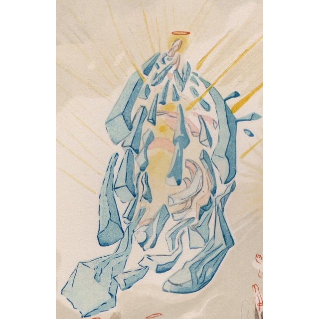 Salvador Dali, Apotheosis of Mary, 1964, Woodcut For Sale - Image 4 of 9