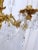 Metal Vintage Spanish Chandelier With Crystal Prisms For Sale - Image 7 of 8