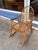 1970s Vintage Snowshoe Oak Rocking Chair by Vermont Tubbs For Sale - Image 4 of 6