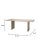 Contemporary Jamie Young Arc Dining Table in Light Bleach For Sale - Image 3 of 6
