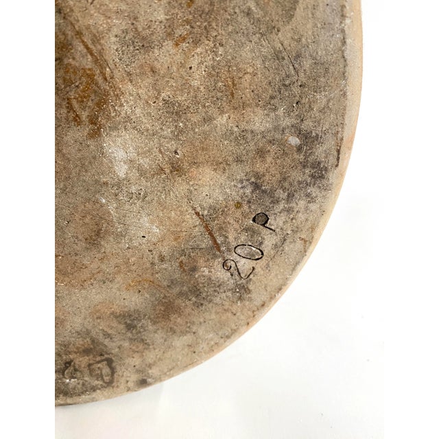 Ceramic Dutch Salt Glaze Crock Oversized Planter For Sale - Image 7 of 7
