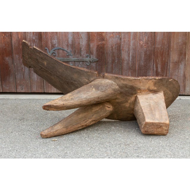 19th Century Carved Lobi Chair For Sale - Image 10 of 12