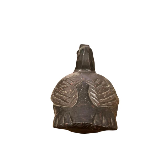 Mid 20th Century Vintage Folk Art Hand Carved & Painted Wooden Swimming Canadian Goose Decoy / Carving / Sculpture, Circa 1930 For Sale - Image 5 of 7