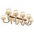 Mid-Century Italian Rostrato Murano Glass Chandelier from Ercole Barovier, 1940s For Sale - Image 13 of 13