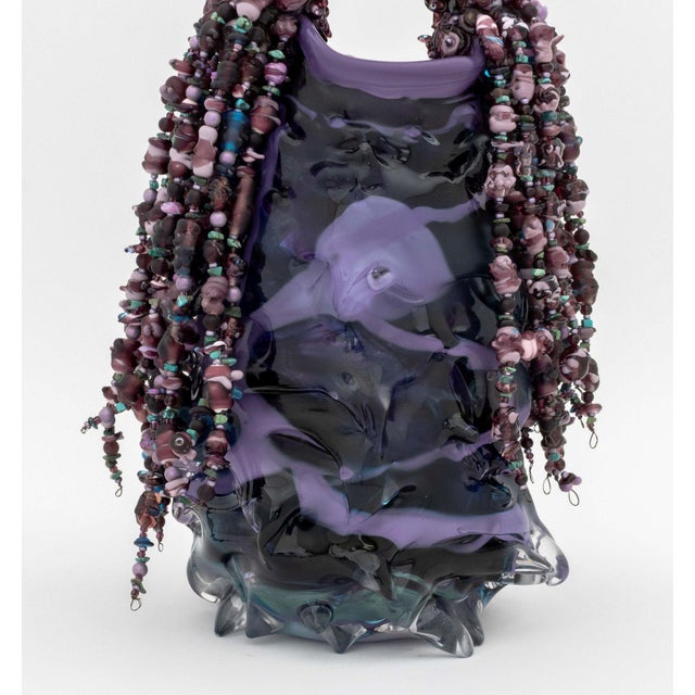 Laura Donefer "Amulet Basket" Glass Sculpture For Sale - Image 9 of 14