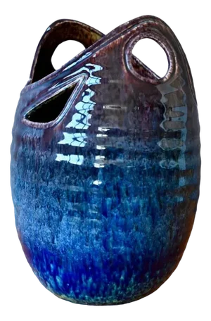 Large Openwork Vase from Acolay, 1960s