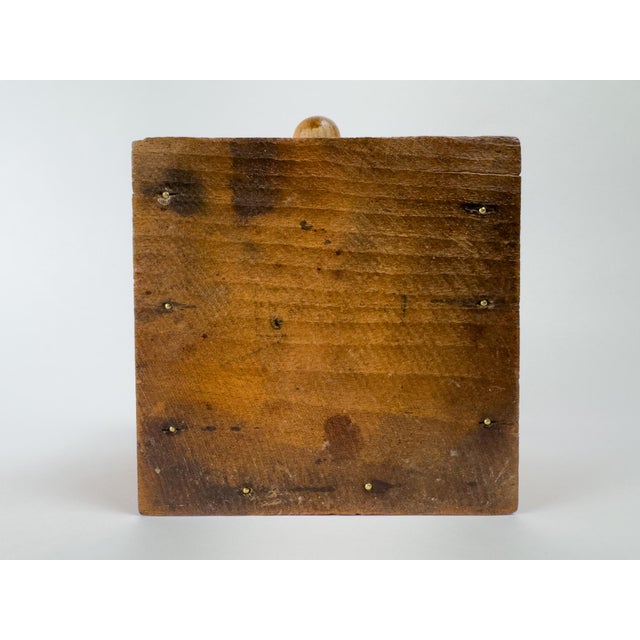 Vintage Japy Frères Wooden Manual Coffee Grinder For Sale - Image 10 of 17