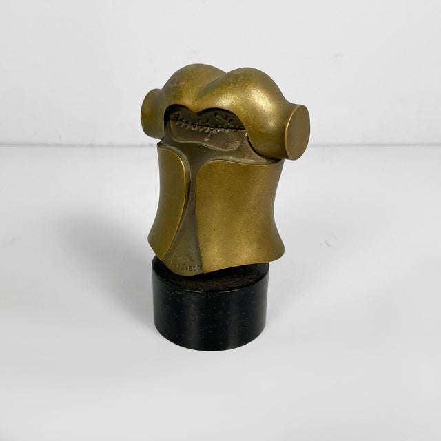 Spanish Bronze Marzotto Torso Sculpture by Miguel Berrocal, 1986 For Sale - Image 13 of 18
