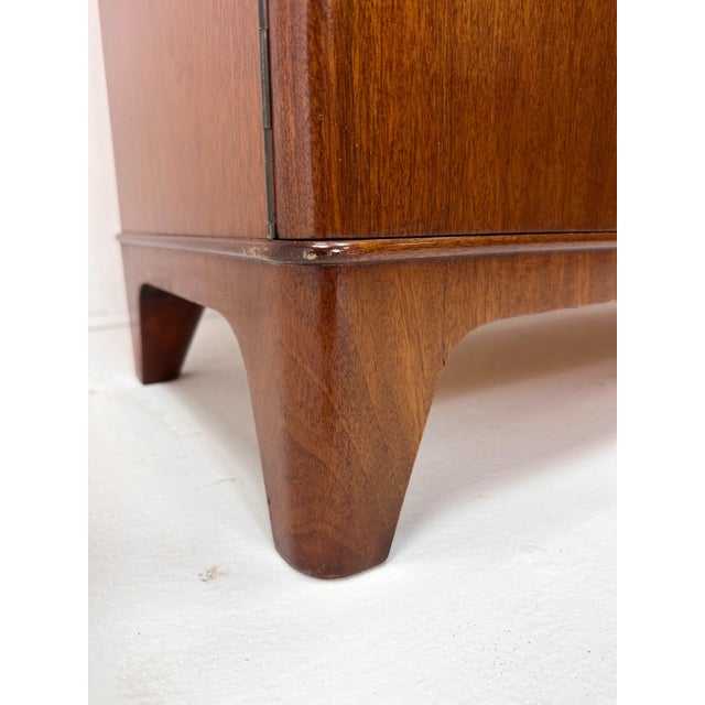 1940's Swedish Mahogany Cabinet For Sale In Boston - Image 6 of 8