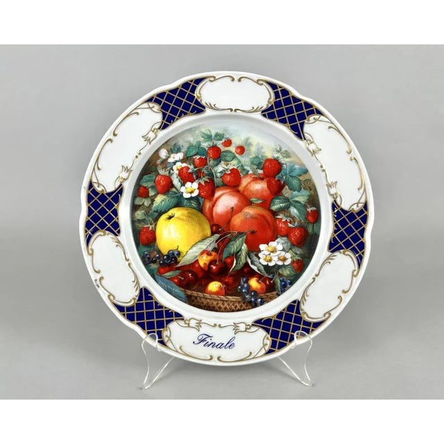 Decorative Plates in Porcelain, 1992, Set of 4 For Sale - Image 3 of 7