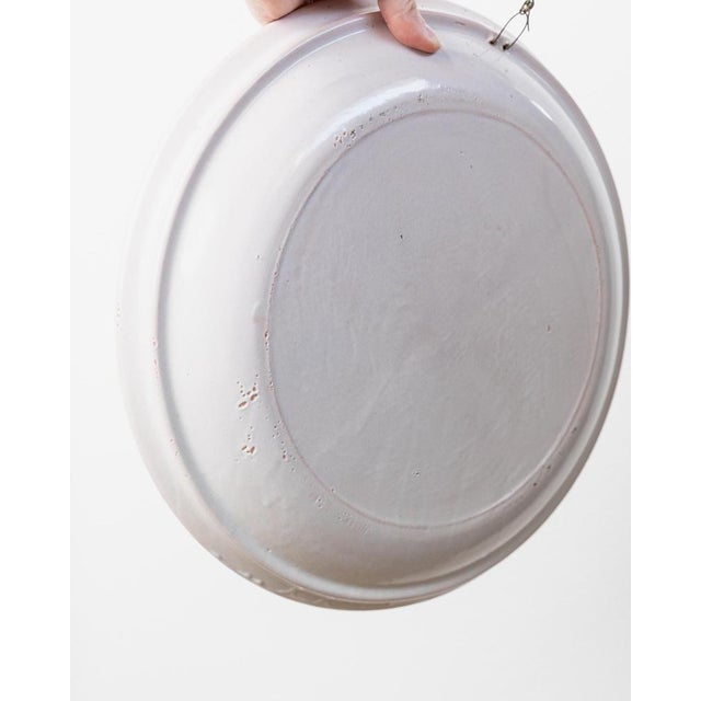 Vintage Ceramic Wall Plate, 1960s For Sale - Image 10 of 13