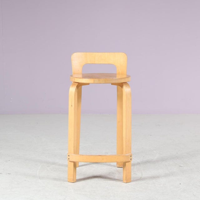 K65 Stool by Alvar Aalto for Artek, Finland, 1960s For Sale - Image 11 of 11