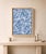 “Blue Chiffon No.4 - Layered Veil” creates an immersive field through layers of blue and white brushwork, translucent...