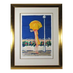 Jean-Pierre Cassigneul, Femme a l'ombrelle, 1972