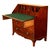 Wood Fine Antique Georgian Mahogany Sheraton Inlaid Secretary Desk Bureau Chest 1780 For Sale - Image 7 of 17