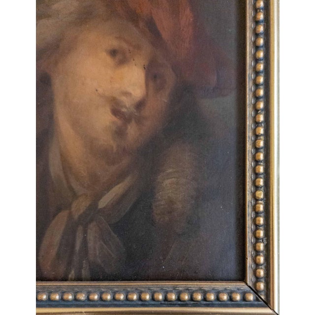 18th or 19th Century Dutch Flemish School Oil Painting Study of a Tronie Figure For Sale - Image 11 of 17