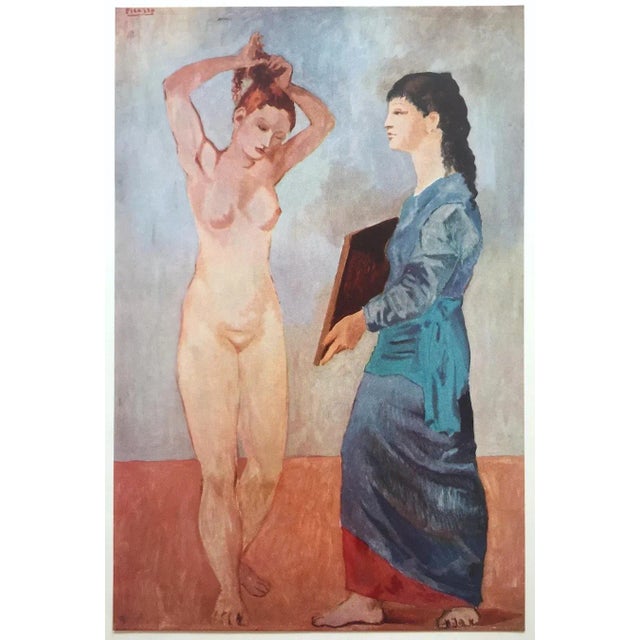 Pablo Picasso Vintage 1952 Authentic Lithograph Print " La Toilette " 1906 For Sale - Image 11 of 12