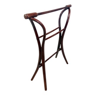Vienna Secession Bent Oak Mute Servant Valet by Thonet No.101 For Sale
