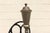 Farmhouse Antique Tall Standing Coffee Grinder | Cast Iron Wheel & Solid Pine Cabinet | Industrial Country Store Mill For Sale - Image 3 of 18
