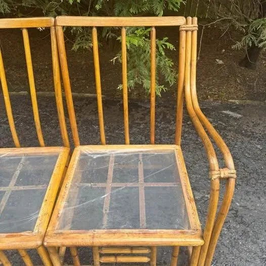 Brown 1950s Heywood Wakefield Sofa For Sale - Image 8 of 8