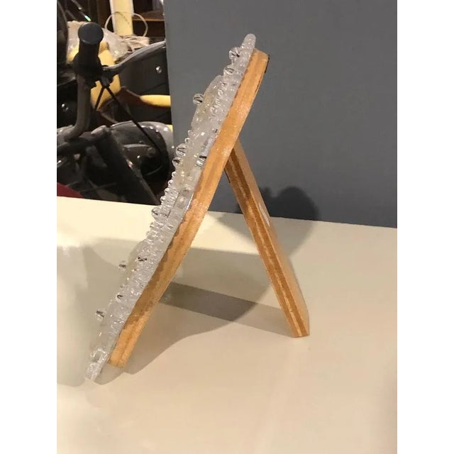 Mid-Century Modern Italian Table Mirror in Murano from Ongaro & Fuga, 1965 For Sale - Image 4 of 10