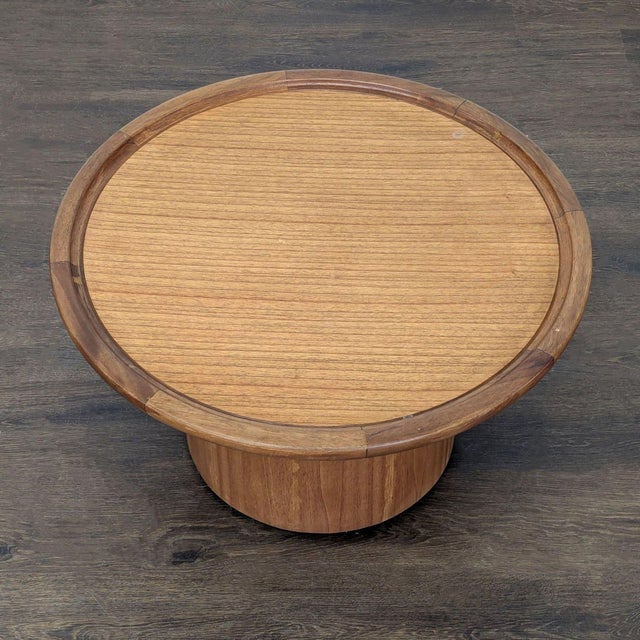 Modern Safavieh Devin Round Pedestal Coffee Table For Sale - Image 3 of 6