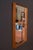 Sculptural Vintage Scandinavian Teak Hanging Wall Mirror For Sale - Image 4 of 10
