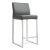 Furnish your kitchen or bar area in contemporary style with the Denmark counter stool from TOV. The solid stainless steel...