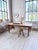 Antique large farmhouse table in pitch pine from the 1950s. we love its generous dimensions, with a depth of over one...