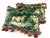 Kelly Green Handsome Schumacher Tasseled Hunting Dog Toile Pillows / Pair For Sale - Image 8 of 8