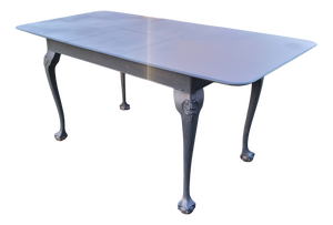 Provincial French Mahogany Oval Dining Table, 1920s