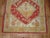 Hollywood Regency Antique Square Turkish Oushak Rug - 4' x 4'6" For Sale - Image 3 of 6
