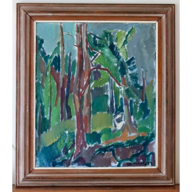 Sven Hamlet, Öjersjö, 1952, Oil on Canvas, Framed For Sale - Image 9 of 10