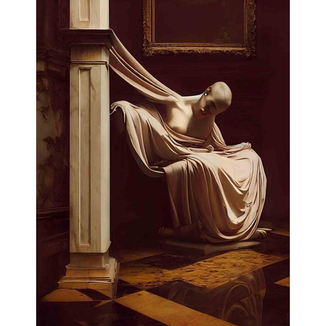 with each brushstroke, Graceful Form transcends the boundaries of medium and form, as romantic architecture finds its...