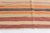 1940s Vintage Circa 1940 Orange Turkish Kilim Flatweave Rug 5ft 7in X 8ft 6in For Sale - Image 5 of 13