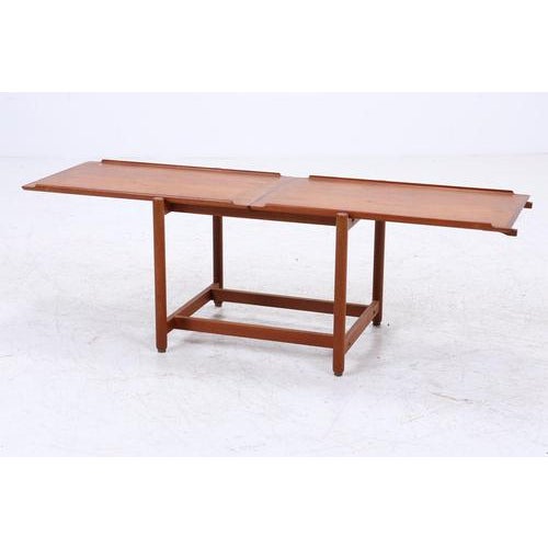 Mid-Century Danish Teak Bar Table by Poul Hundevad, 1960s For Sale - Image 6 of 15