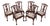 Set of 6 Maitland Smith Chippendale Mahogany Dining Room Chairs For Sale