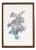 Unknown, Botanical Floral Print, 1940s, Wood For Sale